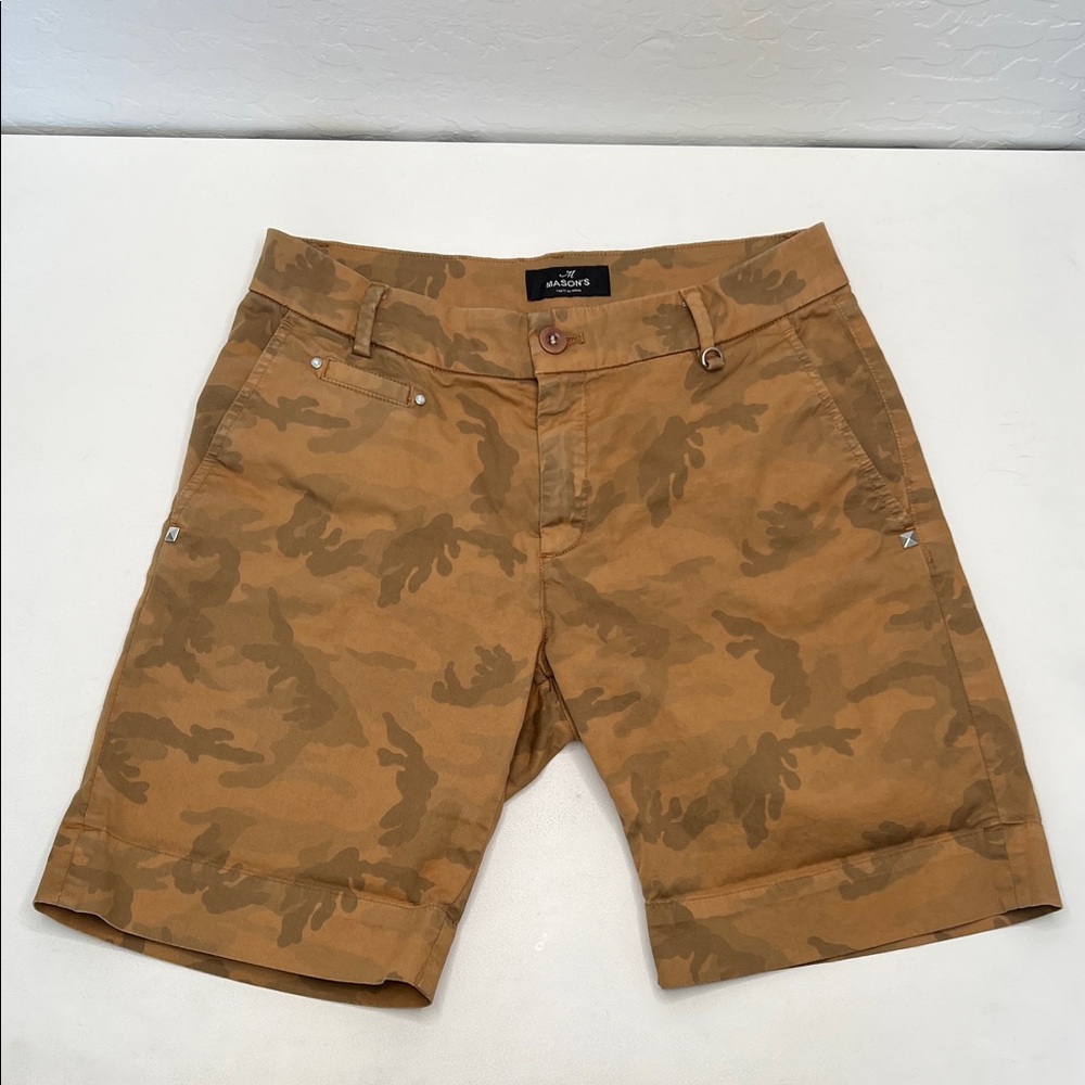 Masons Tan Camo Women’s Shorts